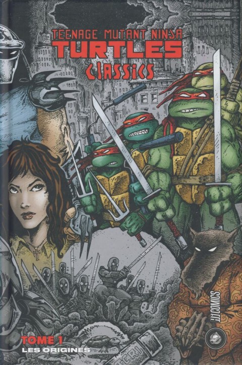 Couverture de l'album Teenage Mutant Ninja Turtles Classics Tome 1 Les Origines