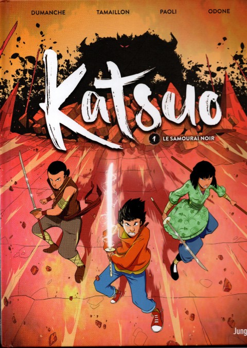 Couverture de l'album Katsuo 1 Le Samouraï noir