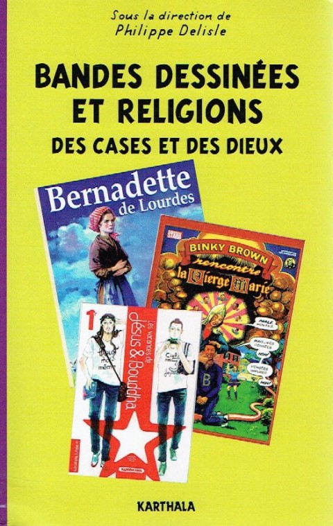 Couverture de l'album Bandes dessinées et religions Des cases et des Dieux