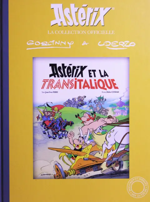 Astérix La collection officielle Tome 37 Astérix et la Transitalique