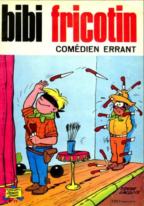 Bibi Fricotin 2e Série - Societé Parisienne d'Edition Tome 77 Comédien errant