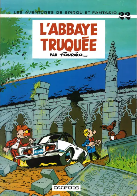 Couverture de l'album Spirou et Fantasio Tome 22 L'abbaye truquée