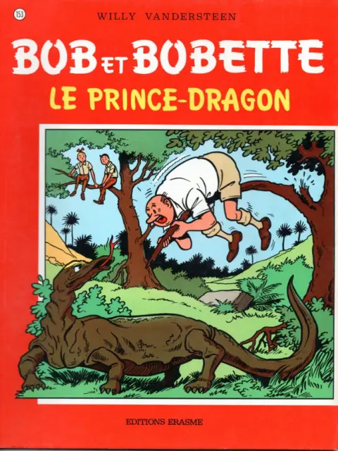 Couverture de l'album Bob et Bobette Tome 153 Le prince-dragon
