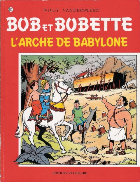 Couverture de l'album Bob et Bobette Tome 177 L'arche de Babylone