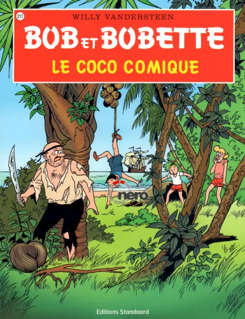 Couverture de l'album Bob et Bobette Tome 217 Le coco comique