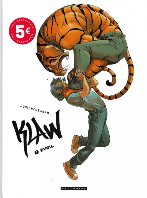 Couverture de l'album Klaw Tome 1 Eveil