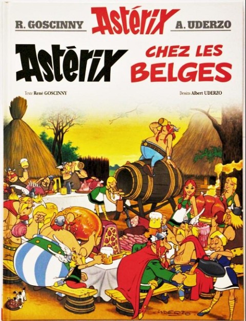 Couverture de l'album Astérix Tome 24 Astérix chez les Belges