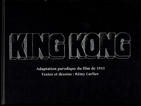 King Kong Adaptation parodique du film de 1933