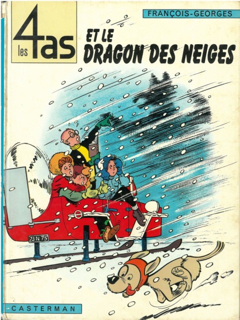 Couverture de l'album Les 4 as Tome 7 Les 4 as et le dragon des neiges