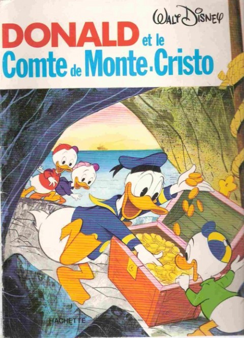 Couverture de l'album Donald et les héros de la littérature Tome 4 Donald et le Comte de Monte-Cristo