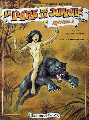 Couverture de l'album Le Livre de la jungle Tome 1 Mowgli