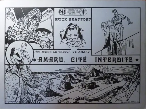 Luc Bradefer - Brick Bradford Anaf Tome 2 Amaru, cité interdite - 2ème époque