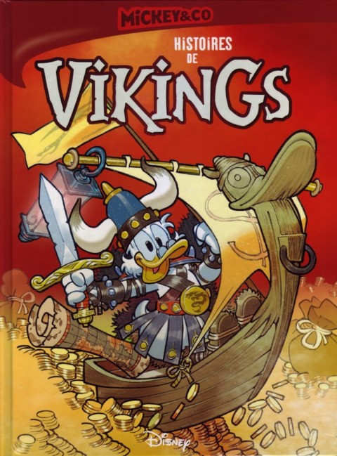 Couverture de l'album Mickey & co Tome 9 Histoires de Vikings