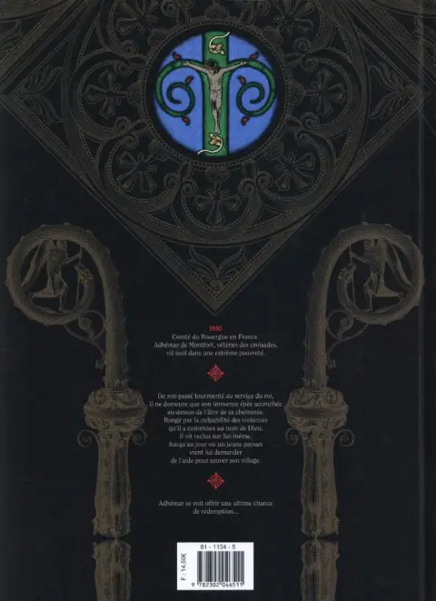 Verso de l'album Rédemption Tome 2 Sacrifice