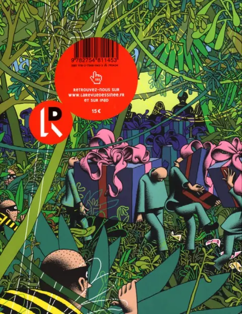 Verso de l'album La Revue dessinée #6
