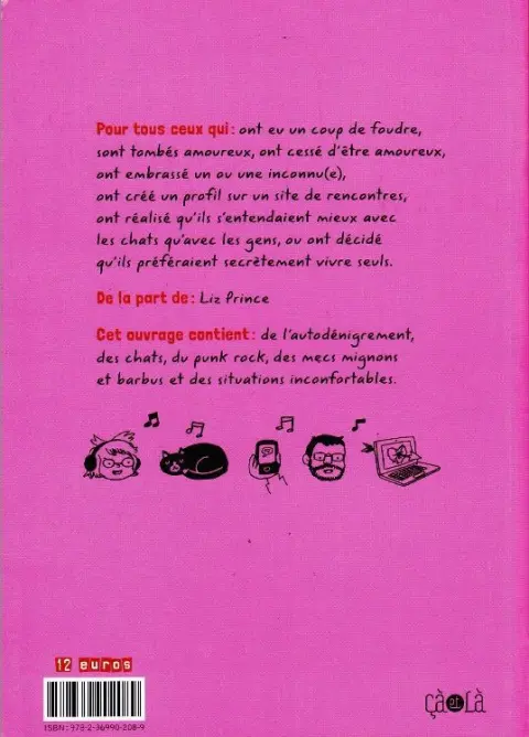 Verso de l'album Seule pour toujours