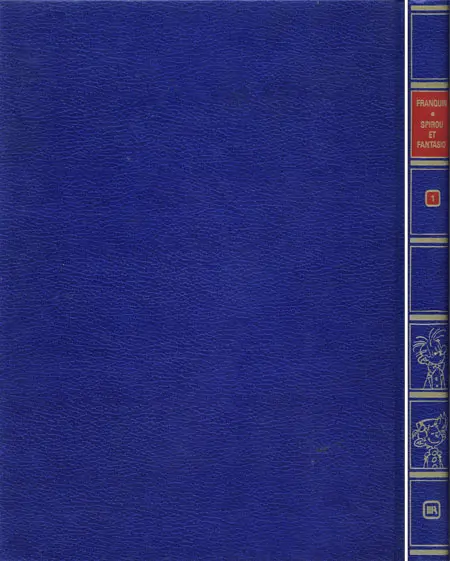 Verso de l'album Spirou et Fantasio Tome 1