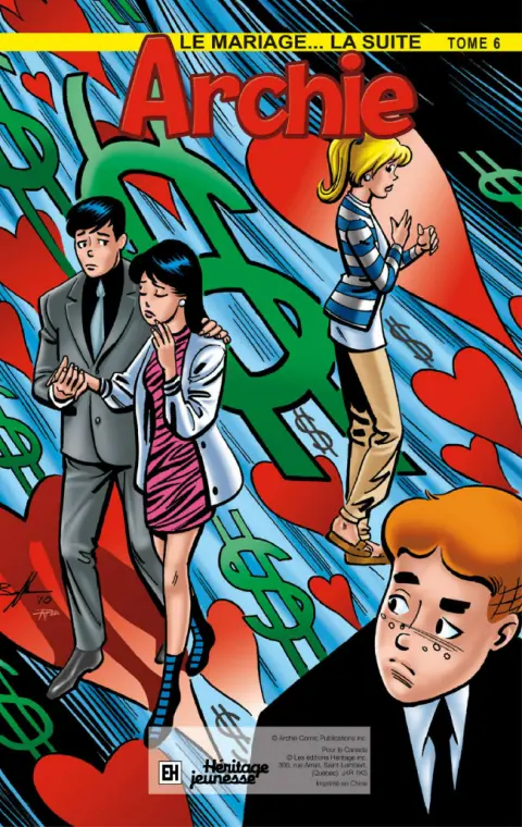 Verso de l'album Archie Tome 6 Le Mariage... la suite