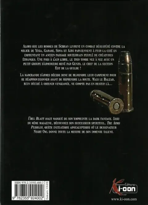 Verso de l'album The Arms Peddler 3