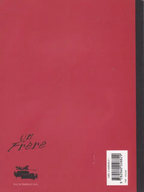Verso de l'album Un frère