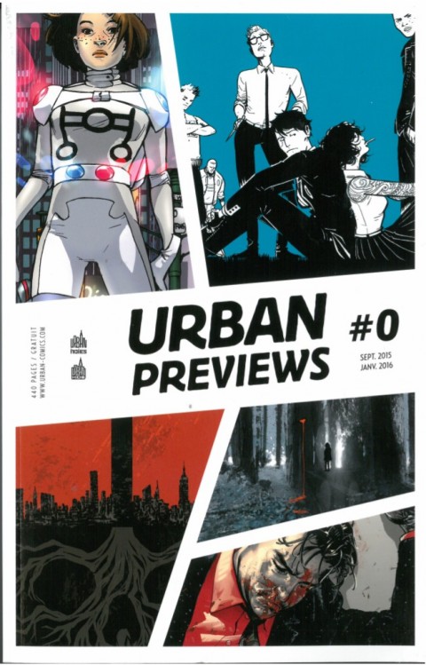 Verso de l'album Urban Previews Urban Previews #0