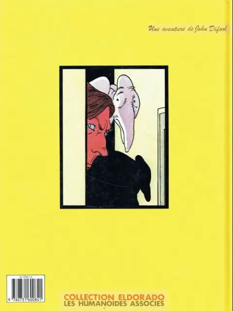 Verso de l'album L'Incal Tome 1 L'Incal Noir