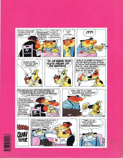 Verso de l'album Kador Tome 2