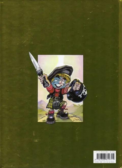 Verso de l'album Litteul Kévin Tome 10
