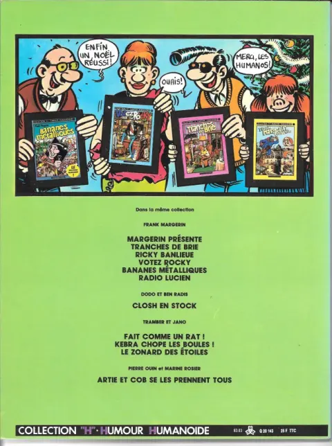 Verso de l'album Ricky Tome 1 Ricky Banlieue