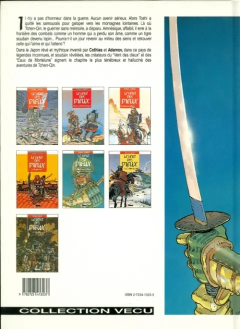 Verso de l'album Le Vent des Dieux Tome 5 La balade de Mizu