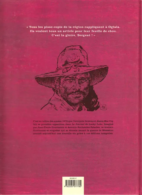 Verso de l'album Mac Coy Intégrale Volume 3