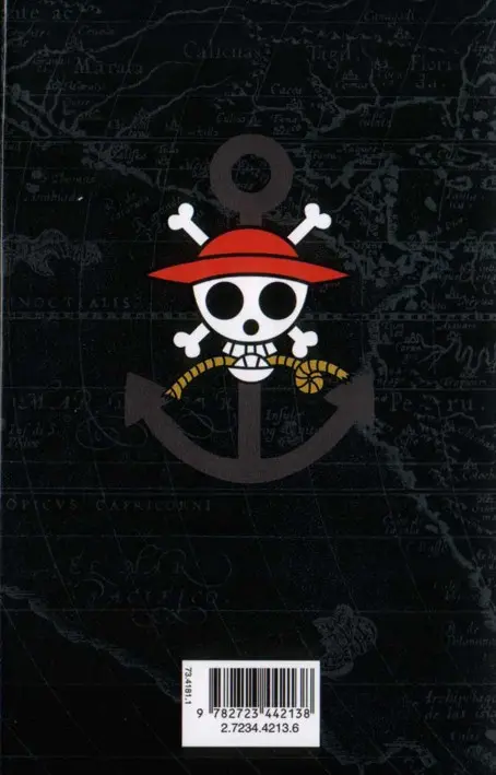Verso de l'album One Piece Tome 15 Droit devant !!