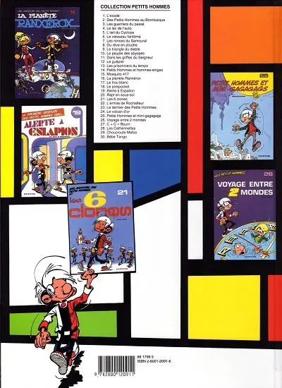 Verso de l'album Les Petits hommes Tome 30 Bébé Tango