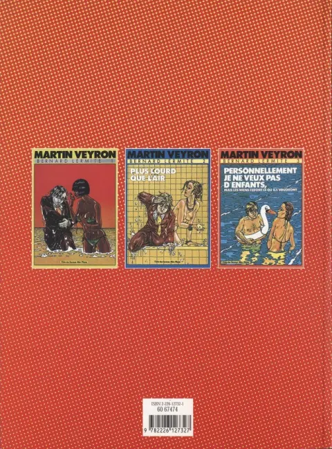 Verso de l'album Bernard Lermite en complet Tome 1
