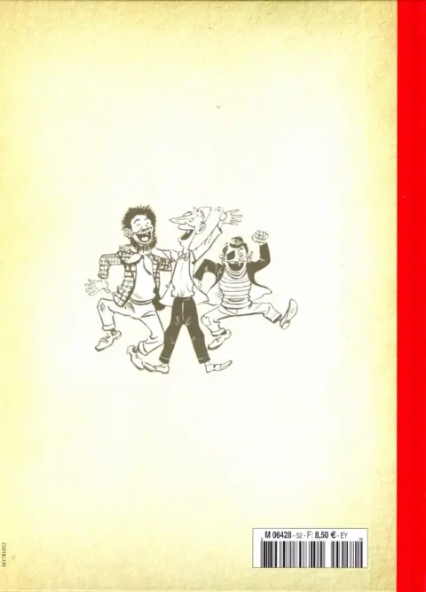 Verso de l'album Les Pieds Nickelés - La collection Tome 53 Les Pieds Nickelés à Chicago