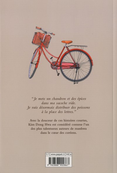 Verso de l'album La Bicyclette rouge Tome 4 ...et, de nouveau, le printemps