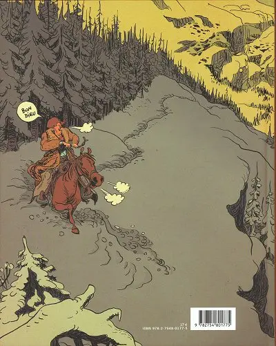 Verso de l'album Big Foot Tome 3 Créatures