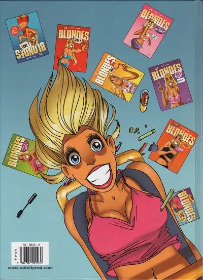 Verso de l'album Les Blondes Tome 8 Le grand huit
