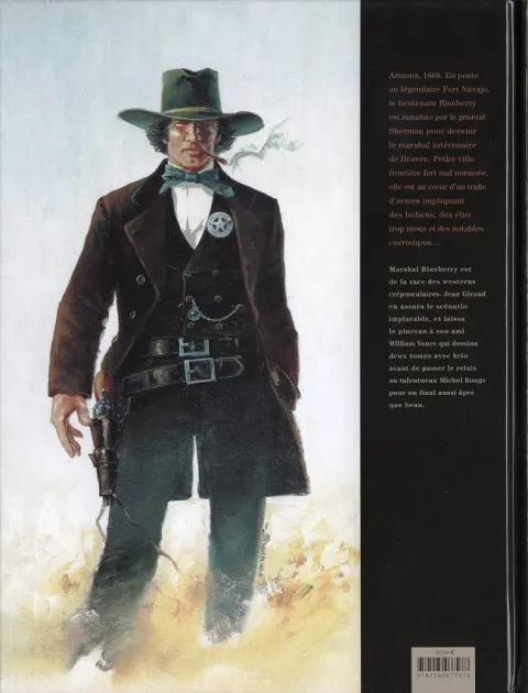 Verso de l'album Marshal Blueberry Intégrale