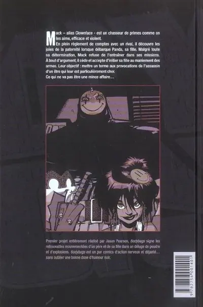 Verso de l'album Body Bags Tome 1 Bonne fête, Papa !