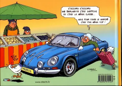 Verso de l'album Tranches de ville Tome 11 Polète - Retour au Pollet