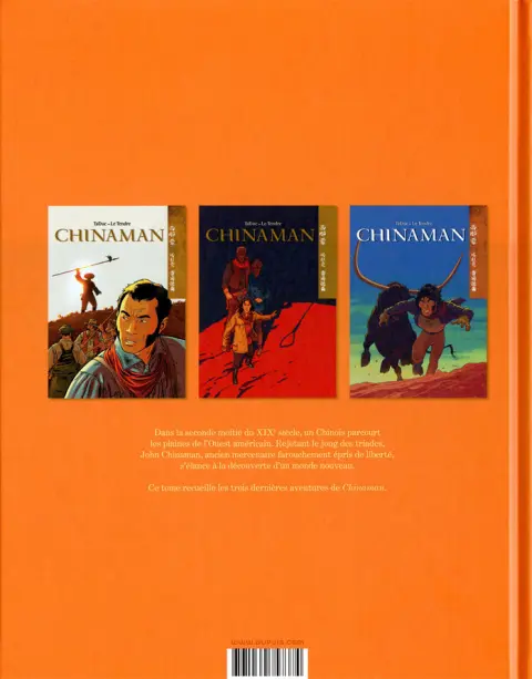 Verso de l'album Chinaman Intégrale 3