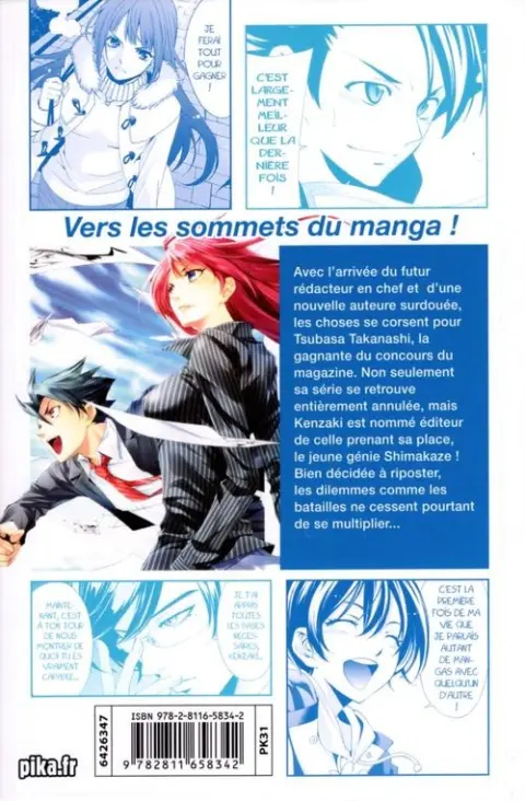 Verso de l'album Hitman - Les coulisses du manga 3