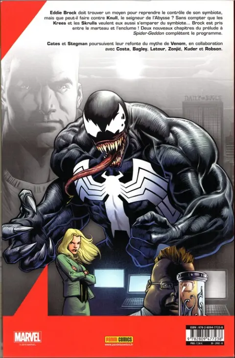 Verso de l'album Venom Volume 2 Le visiteur