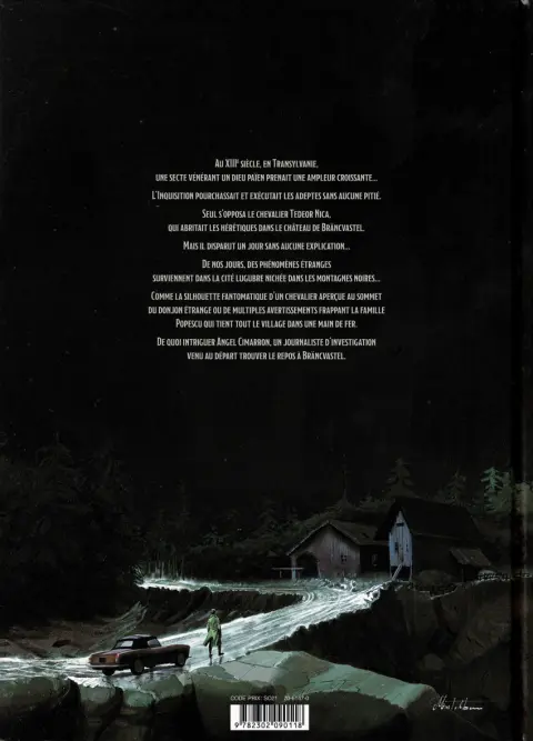 Verso de l'album Angel le sanctuaire des hérétiques Seconde partie