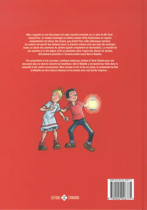 Verso de l'album Bob et Bobette Tome 6 Des duvels, que diable !