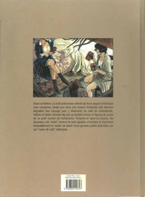 Verso de l'album La Mémoire des arbres Les seins de café - Édition Intégrale