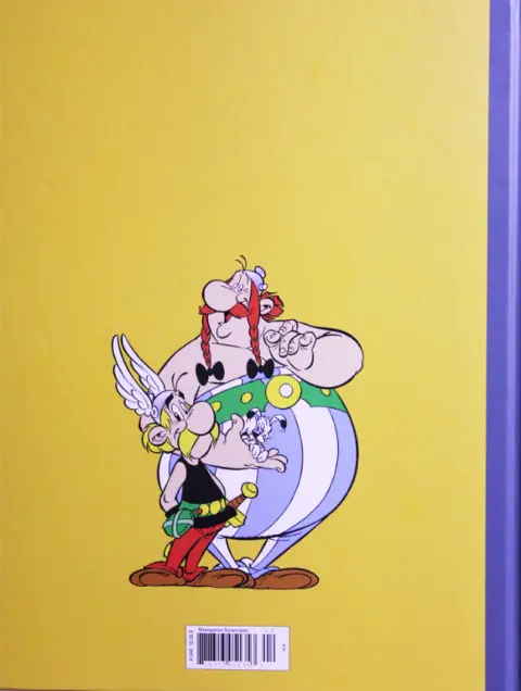 Verso de l'album Astérix La collection officielle Tome 37 Astérix et la Transitalique
