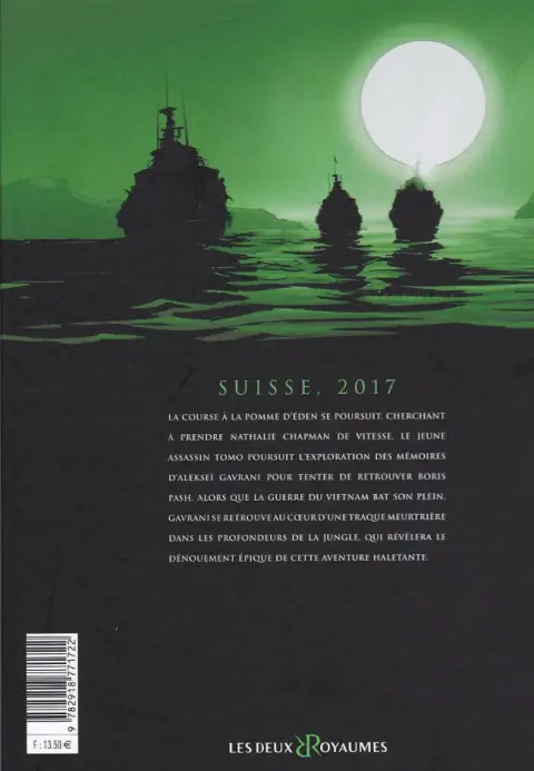 Verso de l'album Assassin's Creed : Bloodstone Tome 2/2