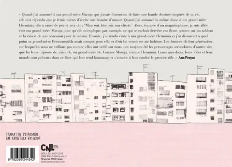 Verso de l'album Nous allons toutes bien